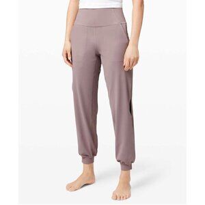 Lululemon Align High Rise Jogger Leggings Pant Vent Full Length Violet Verbena 4